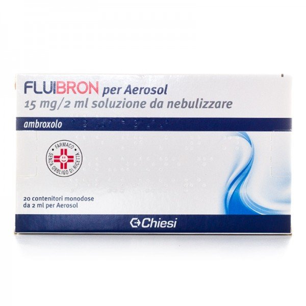 FLUIBRON*AER 20FL 15MG 2ML