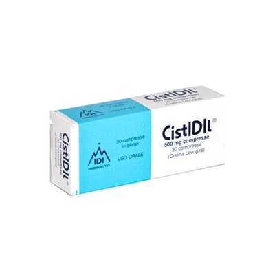 CISTIDIL*30CPR 500MG