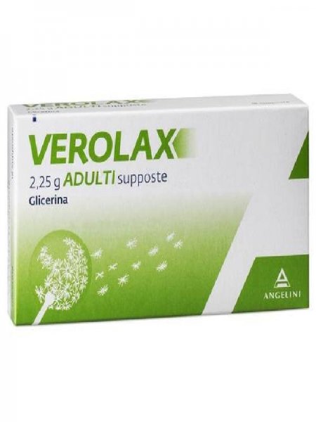 VEROLAX AD 18 SUPPOSTE 2,25G