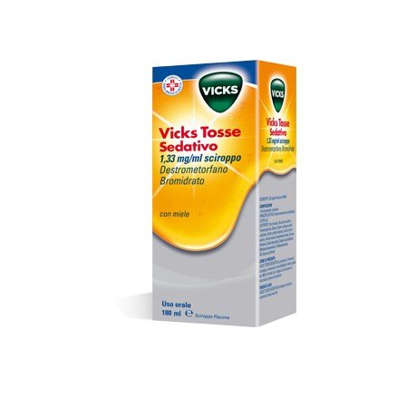VICKS TOSSE SEDATIVO 180ML MIELE