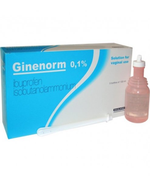 GINENORM 5 FLACONI DA 100ML 0,1%