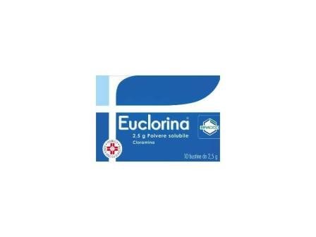 EUCLORINA POLVERE SOLUBILE 10 BUSTINE 2,5G