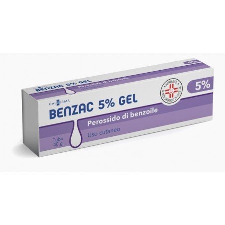 BENZAC GEL 40G 5%