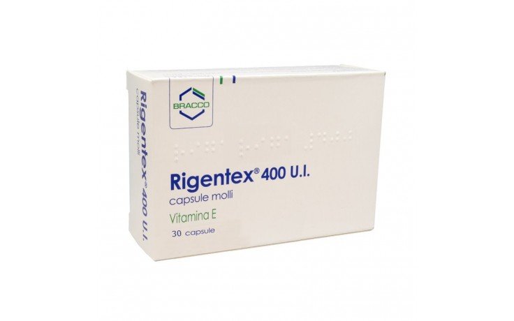Rigentex 400UI 30 Capsule Molli Vitamina E