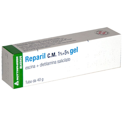REPARIL GEL CM*40G 1%+5%