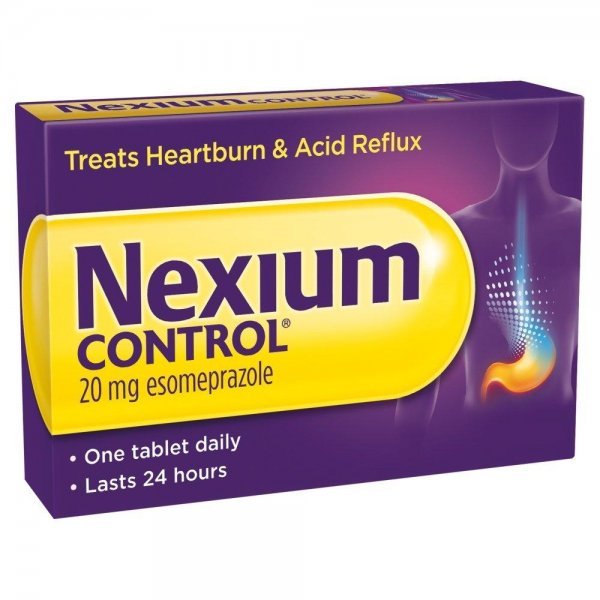 Nexium control 14 Compresse Gastroresistenti 20mg