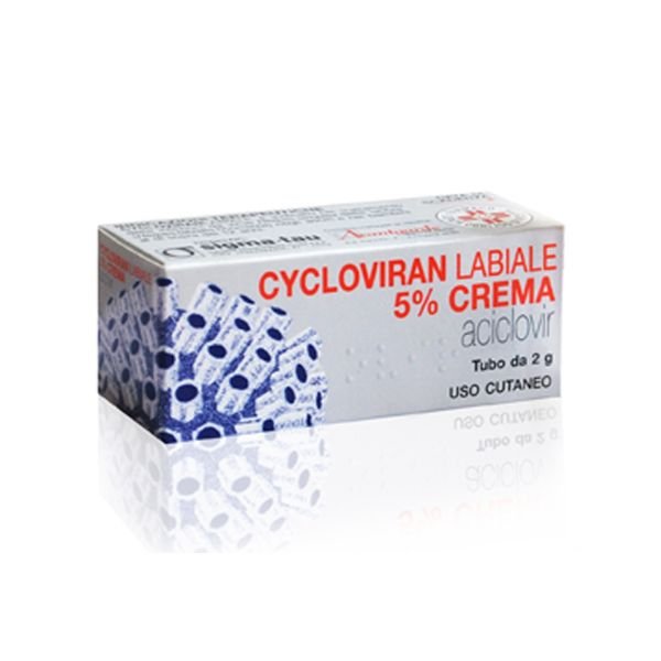 CYCLOVIRAN LABIALE*CREMA 2G 5%