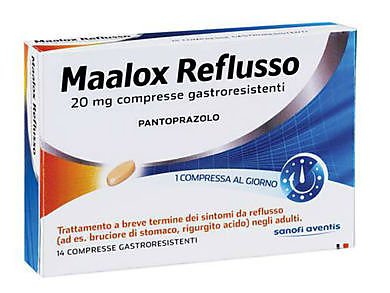 Maalox Reflusso 14 Compresse 20mg