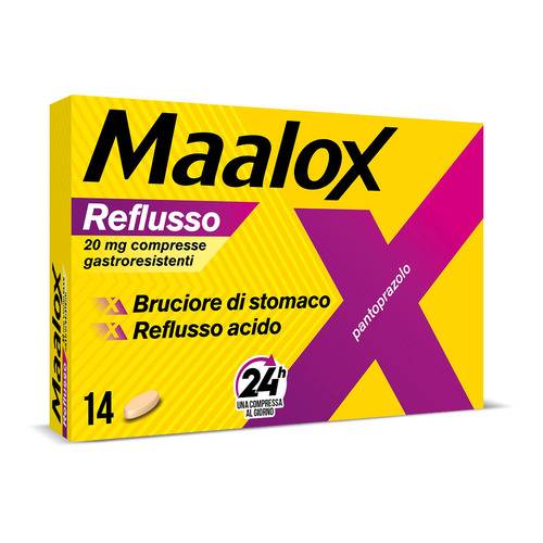 Maalox Reflusso 14 Compresse 20mg