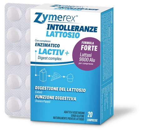 Zymerex integratore per la digestione del lattosio