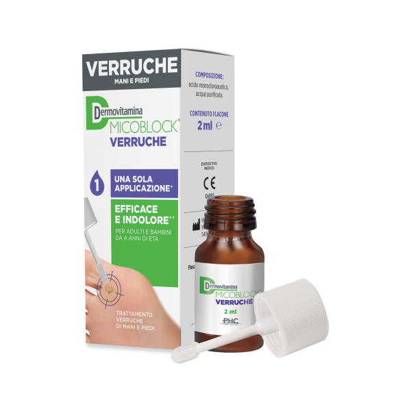 Dermovitamina Verruche di mani e piedi 2ML