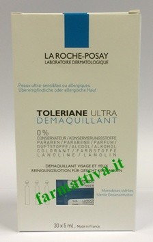 La roche posay toleriane ultra demaquillant viso e occhi
