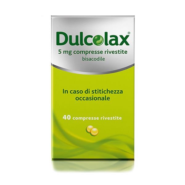 DULCOLAX 40 Compresse Ricestite 5MG