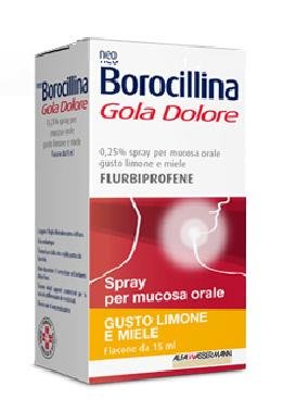 NEOBOROCILLINA GOLA DOLORE SPRAY LIMONE MIELE