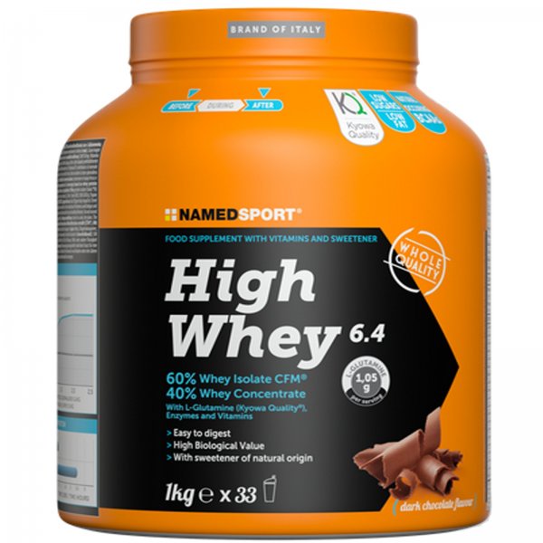 Named Sport High Whey 6.4 Dark Chocolate 1kg