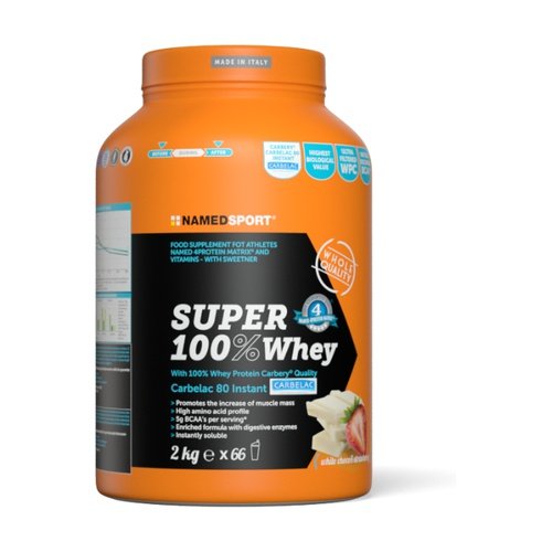 Named Sport Super 100% Whey White Choco e Strawberry 2 Kg