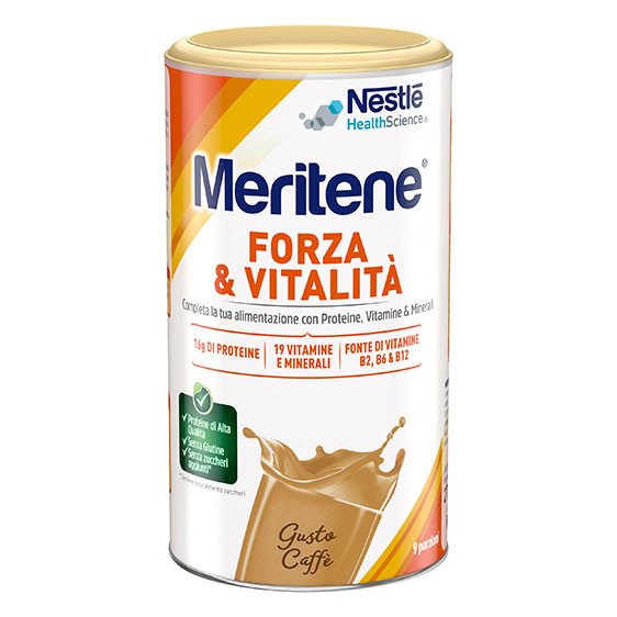 Meritene Forza e Vitalità Caffè 270 g Proteico