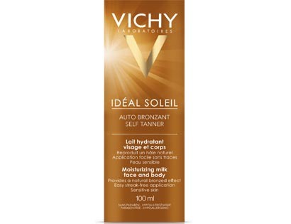 Vichy Ideal Soleil autoabbronzante latte idratante viso e corpo