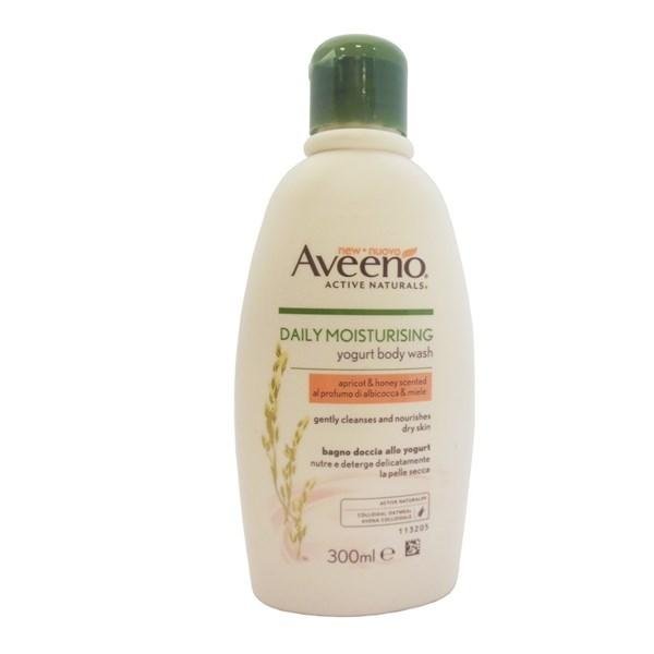 Aveeno Bagno Doccia allo Yogurt Profumo Abicocca e Miele 300ML