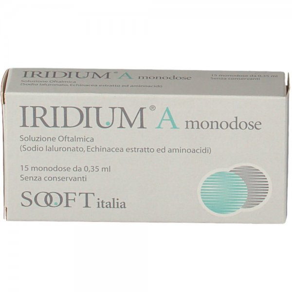 Iridium A Monodose 15 Flaconcini Gocce Oculari