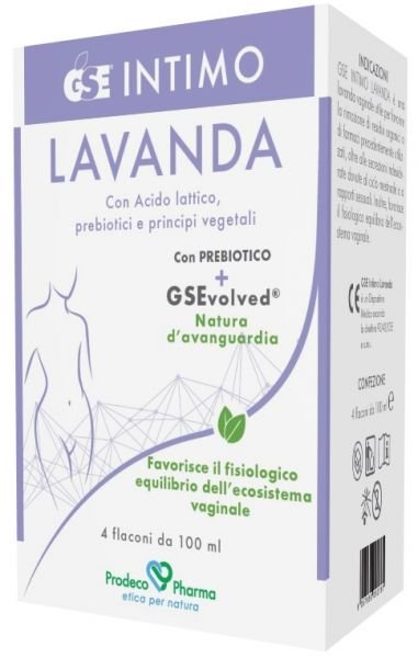 Gse Intimo Lavanda 4 Flaconi 100 ml