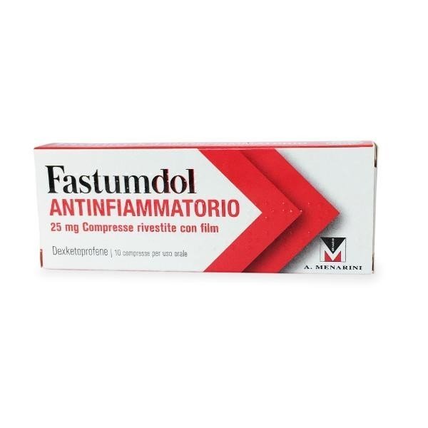 FASTUMDOL ANTINFIAMMATORIO 10 COMPRESSE 25MG
