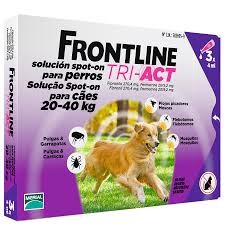 Frontline Tri-act cani 20-40kg  3 pipette