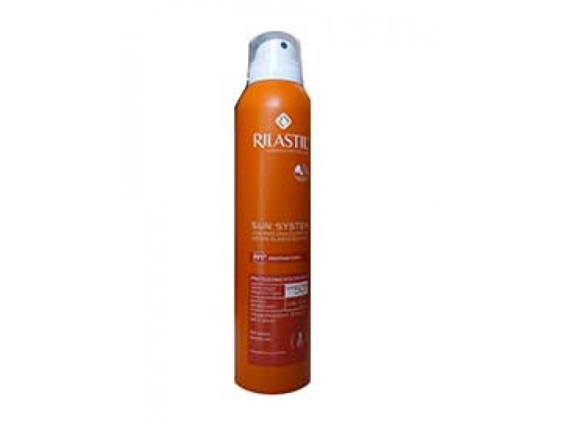 Rilastil sun System SPF50+ spray trasparente protezione molto alta