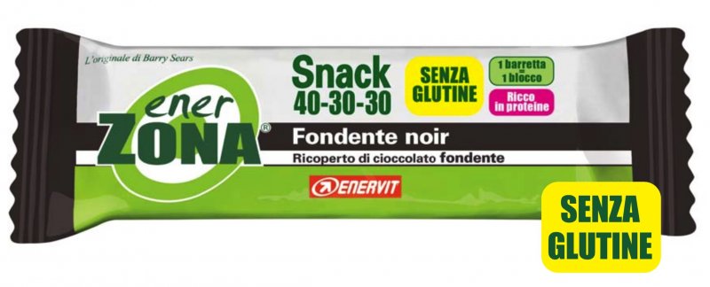 ENERZONA SNACK FONDENTE NOIR