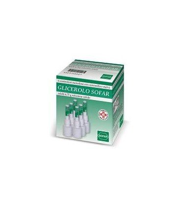 GLICEROLO SOFAR 6 CONTENITORI MONODOSE 6,75G