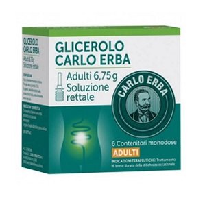 GLICEROLO ADULTI 6CONTENITORI MONODOSE 6,75G