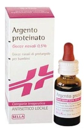 ARGENTO PROTEINATO bambini 0,5% gocce nasali e auricolari 10ML