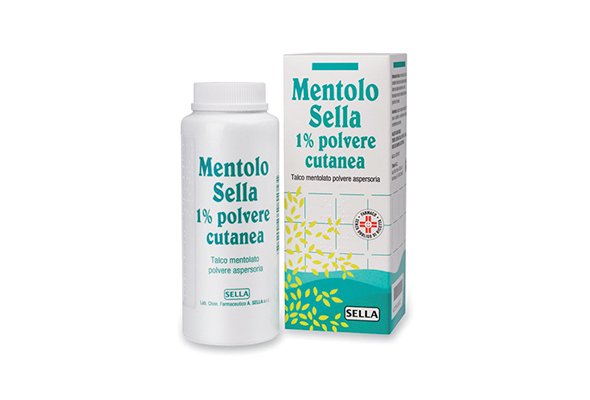 MENTOLO SELLA*1% POLVERE CUTANEA 100G
