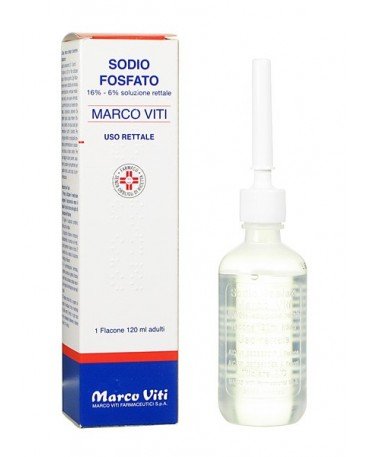 MARCO VITI SODIO FOSFATO SOLUZIONE RETTALE 120ML