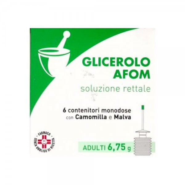 GLICEROLO AFOM*AD 6CONT 6,75G