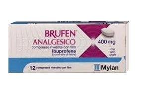 BRUFEN ANALGES*12CPR RIV 400MG