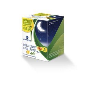 MELATONINA E VALERIANA ACT FORTE 60 COMPRESSE