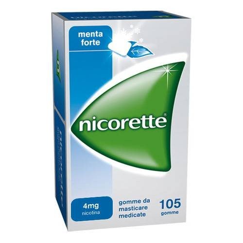 NICORETTE 105 GOMME MASTICABILI 4MG MENTA