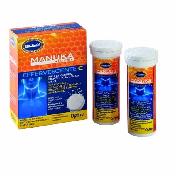 Optima Manuka Benefit effervescente C compresse