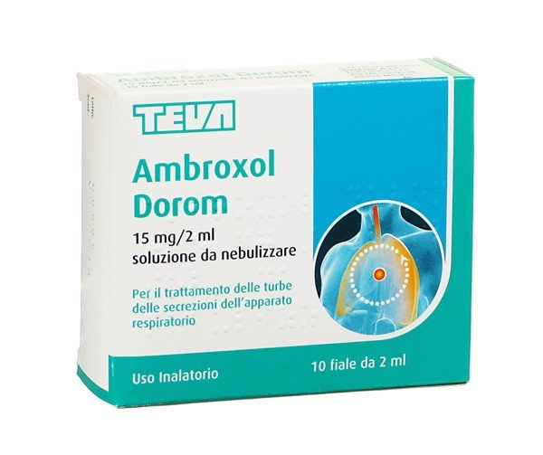 AMBROXOL DOROM*NEB 10F 2ML15MG
