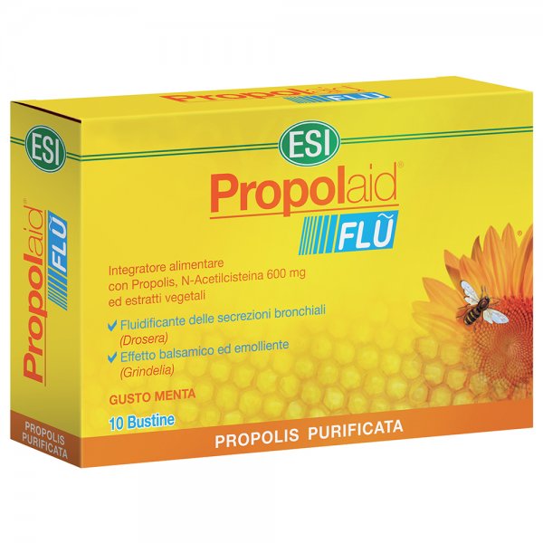 Esi Propolaid Flu 10 Bustine Gusto menta