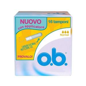 OB Compact Applicator Normal 16 tamponi con applicatore