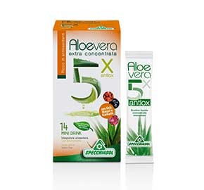 Specchiasol Aloevera 5x antiox ricco di antiossidanti - mini drink
