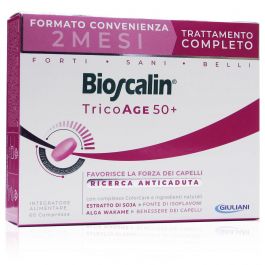 Bioscalin Tricoage 50+  Formato convenienza 2 Mesi di Trattamento 60 Compresse