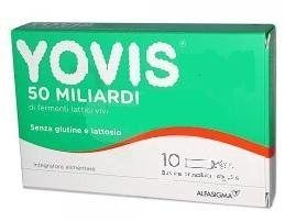 Yovis Stick 50 Miliardi Fermanti Lattici Vivi 10 Bustine