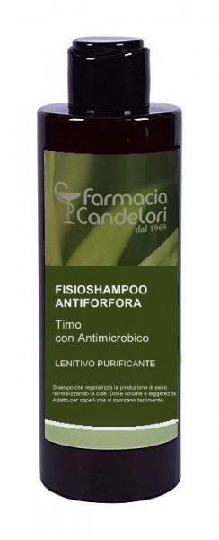Farmacia Candelori Fisioshampoo Antiforfora Timo con Antimicrobico 200ml