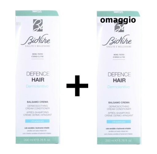 Bionike Defence Hair Balsamo Crema Dermolenitivo 200ml +200ml Omaggio