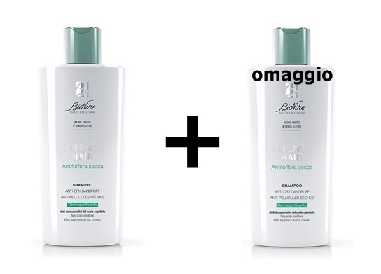 Bionike Defence Hair Shampoo Antiforfora Grassa 200ml + 200ml OMAGGIO