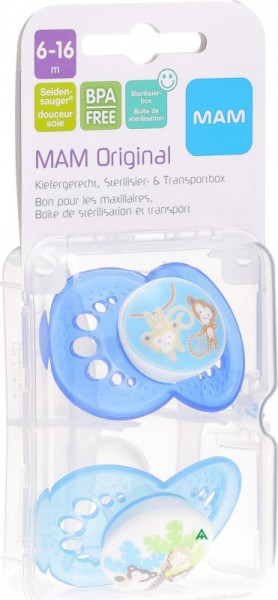 Mam Original Succhietti 16+ 2 pezzi colore neutro