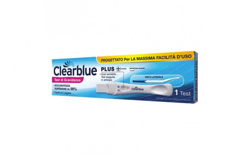 Clearblue Plus Test di gravidanza in 1 minuto con punta che cambia colore